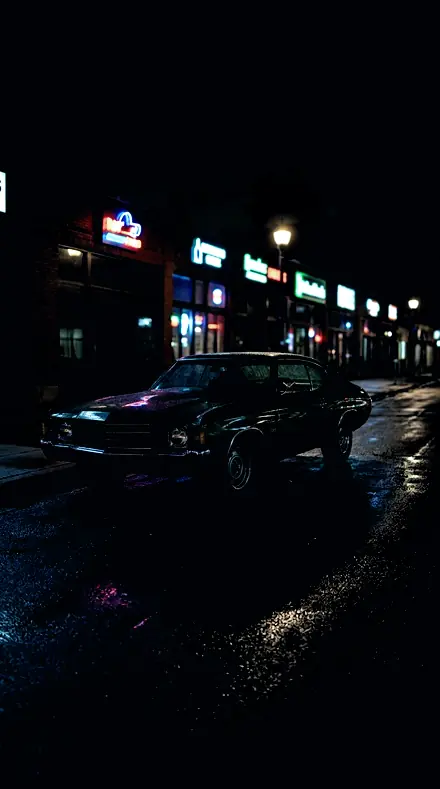 Sodium Dome applied to Classic car neon