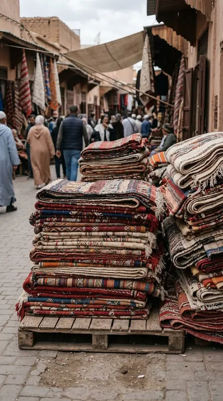 Before: Rug market