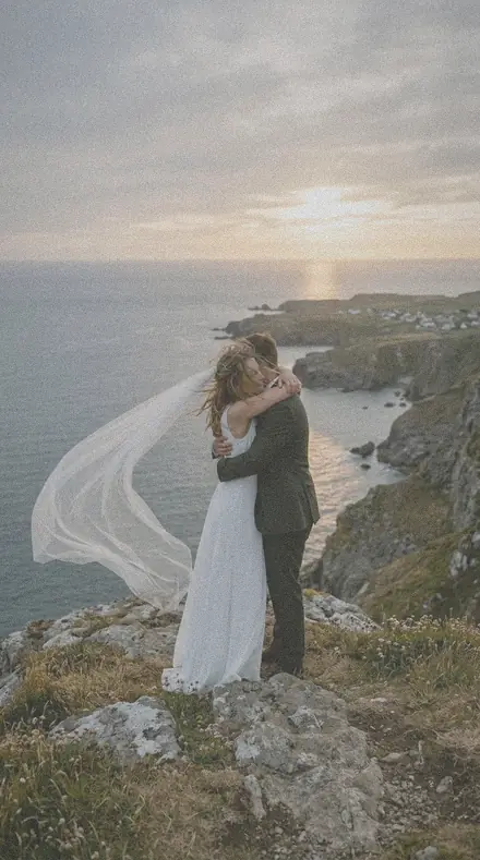 Rag Paper applied to Cliff elopement