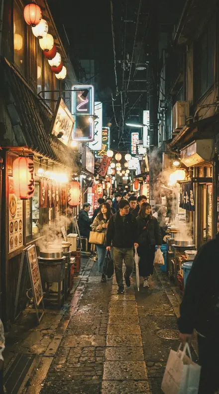 Hookah Stem applied to Ramen alley neon