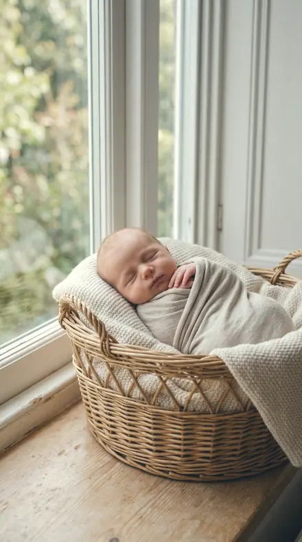 Quiet Tide applied to Newborn basket