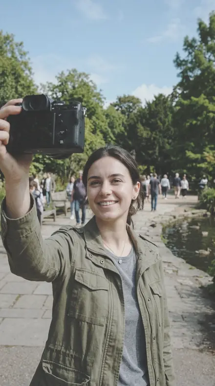 Linen Card applied to Selfie park