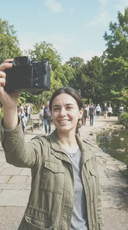 Copy Desk applied to Selfie park