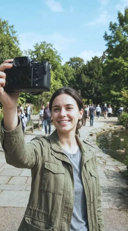 Harbour Mist applied to Selfie park