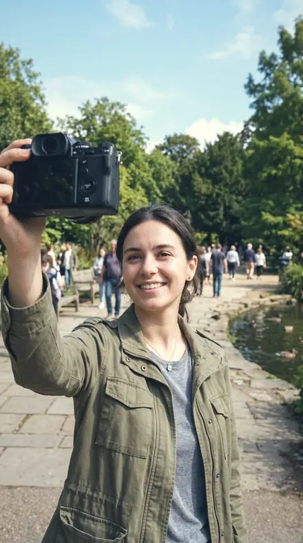 Quiet Tide applied to Selfie park