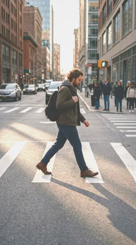 Landing Turn applied to Street walk