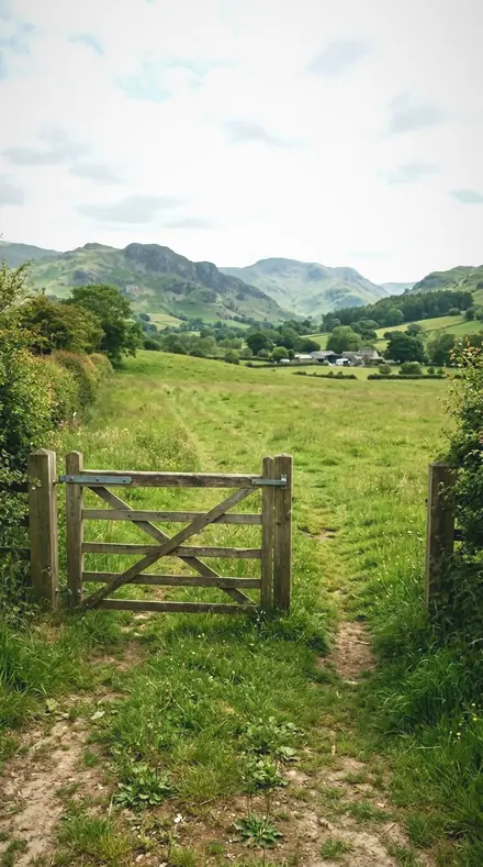 Garden Fork applied to Farm gate