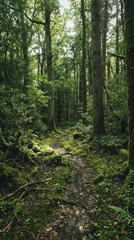 Compost Heap applied to Forest trail