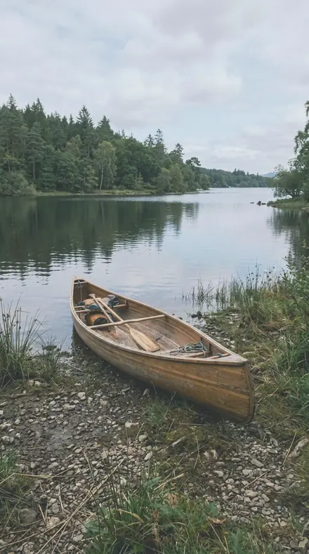 Blue Streak applied to Lake canoe