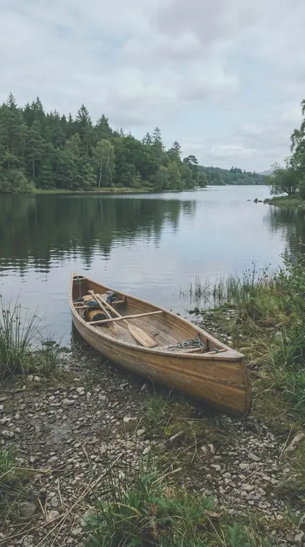 Bar Flare applied to Lake canoe