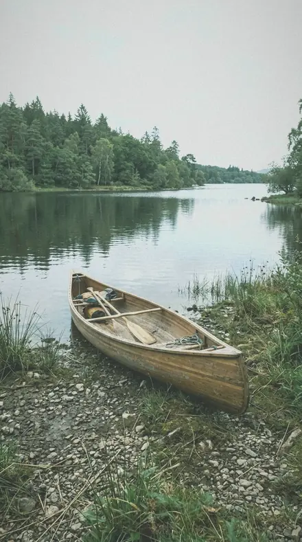 Fern Floor applied to Lake canoe