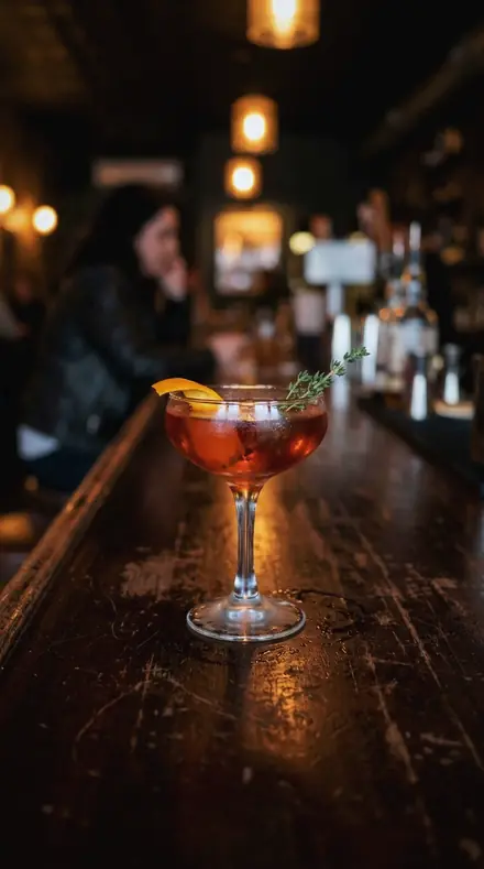 Trig Pillar applied to Cocktail bar