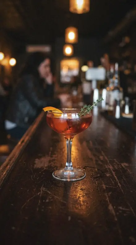 Elm Ridge applied to Cocktail bar