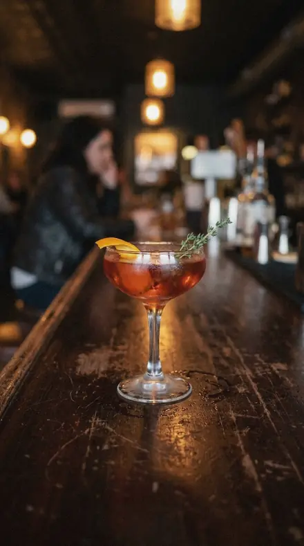 Stipple Pass applied to Cocktail bar