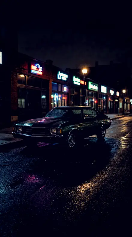 Chimney Pot applied to Classic car neon
