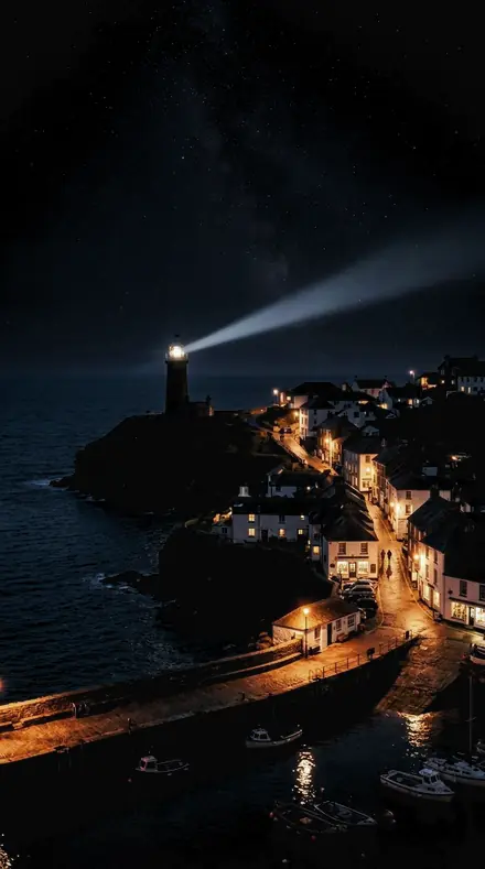 Harbour Steel applied to Night 002 lighthou lowlight