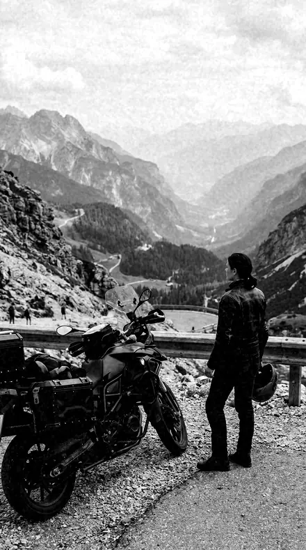 Bold Ink applied to Motorcycle pass