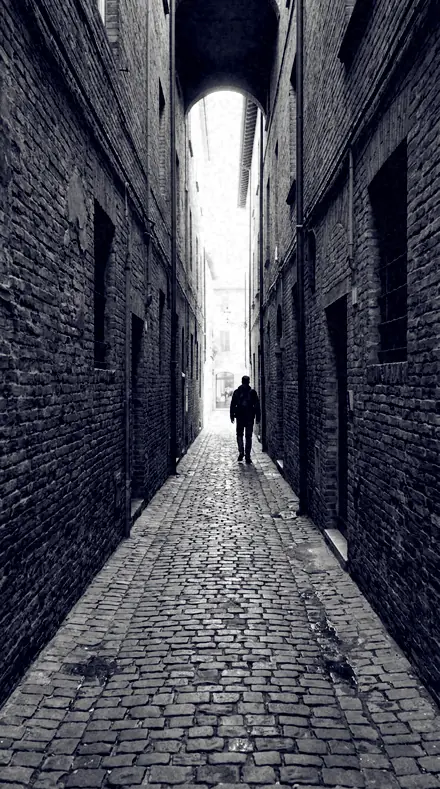 Slate Toner applied to Alley lines