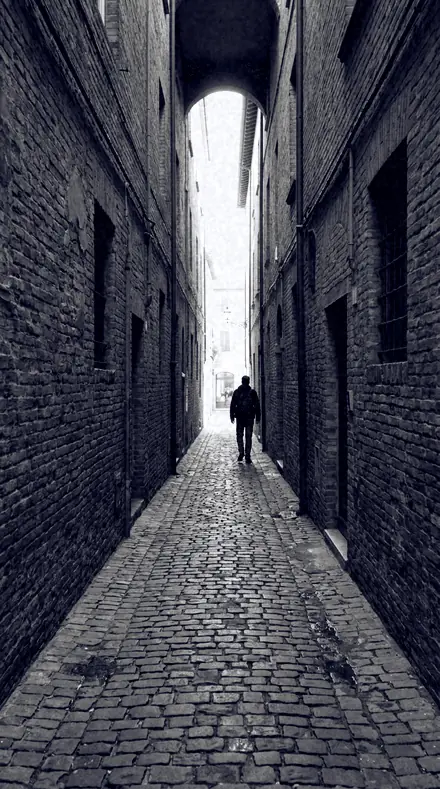 Zinc Toner applied to Alley lines