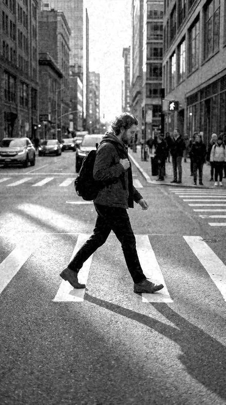 Field Note applied to Street walk