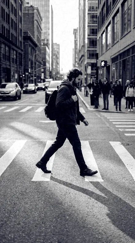 Slate Toner applied to Street walk