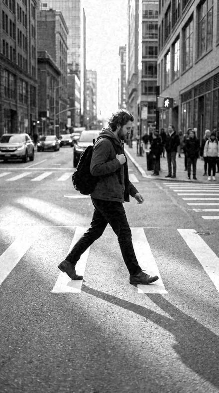 Gelatin Coat applied to Street walk