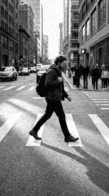 Paper Grade applied to Street walk