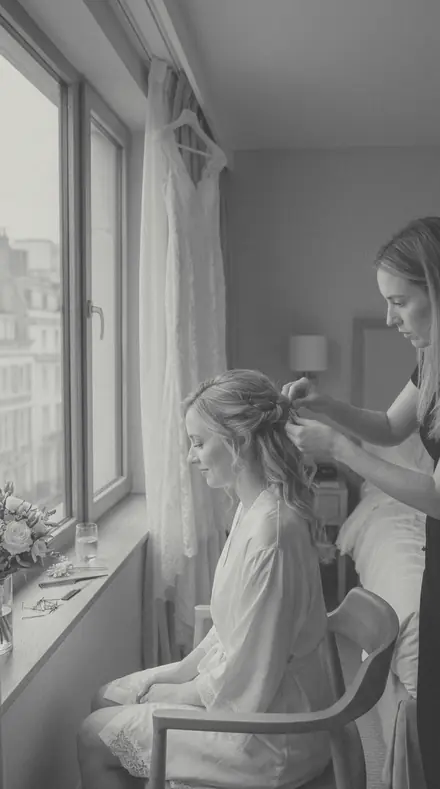 Full Scale applied to Bridal prep window