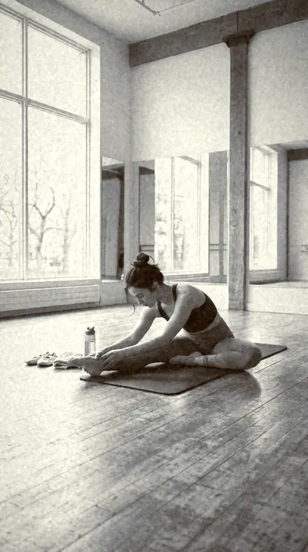 Vellum Print applied to Dancer studio