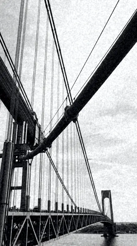 CS-14 Mono Grit applied to Bridge cables