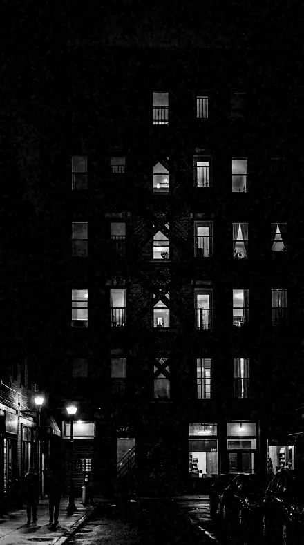 Front Page applied to Mono 014 fire lowlight