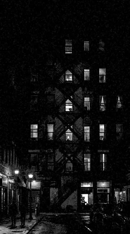 Full Bleed applied to Mono 014 fire lowlight