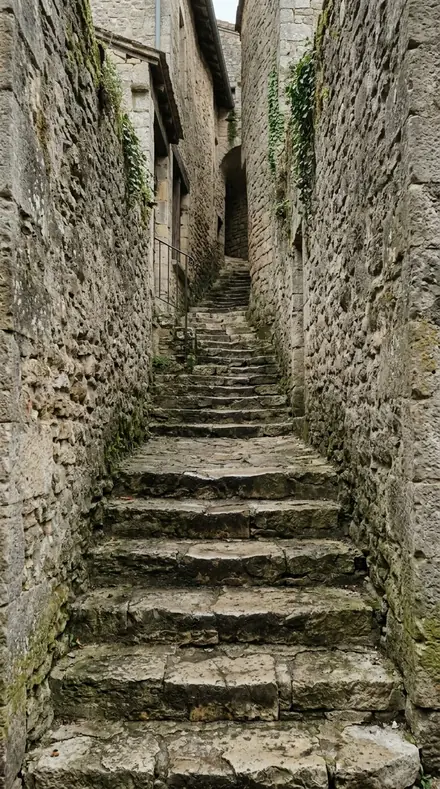 Before: Stone steps