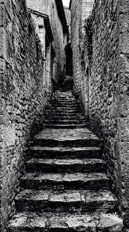 SN-14 Iron Night applied to Stone steps