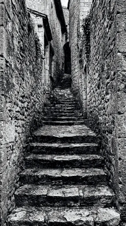 CS-14 Mono Grit applied to Stone steps