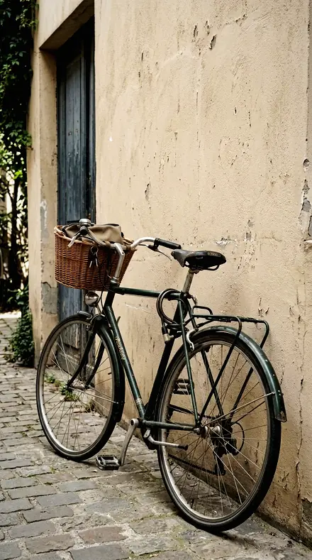 Baryta Base applied to Bike lean