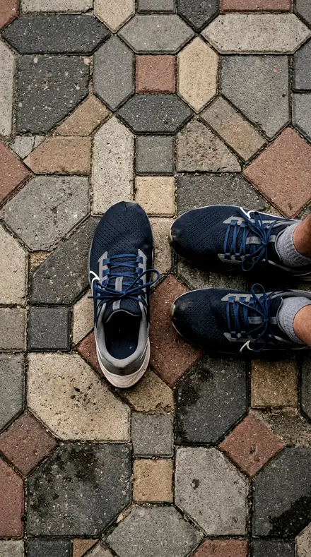 Ink Density applied to Shoes pavement