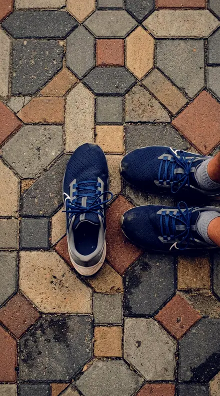 Rowan Berry applied to Shoes pavement