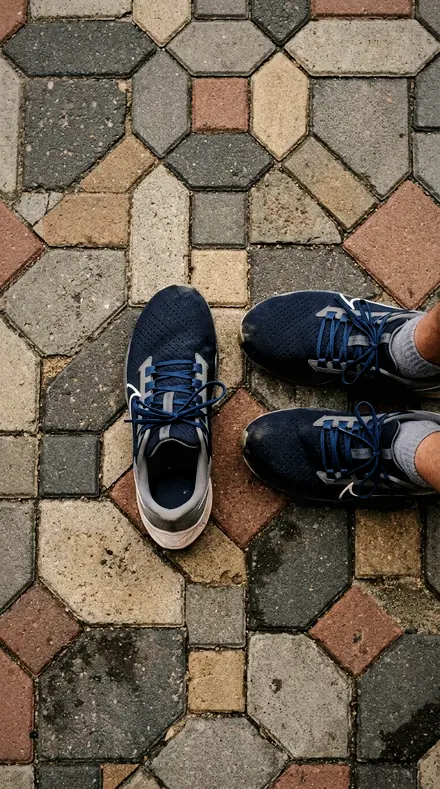 Distance Lift applied to Shoes pavement