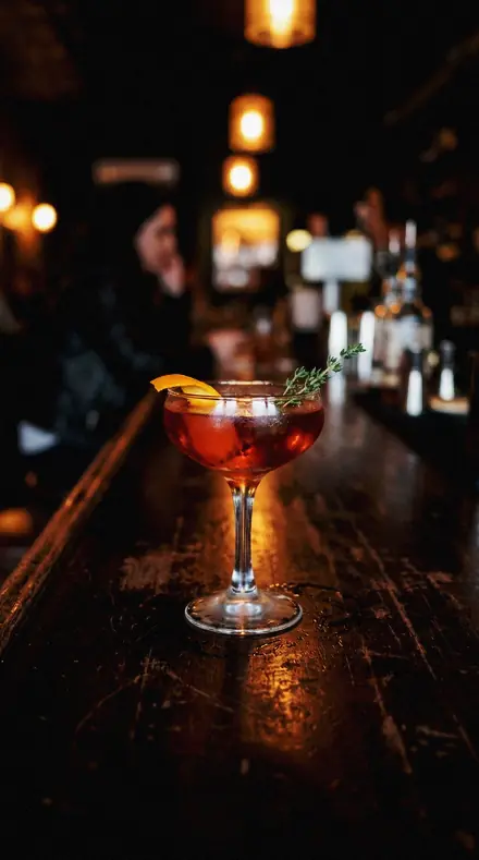 Tight Weave applied to Cocktail bar