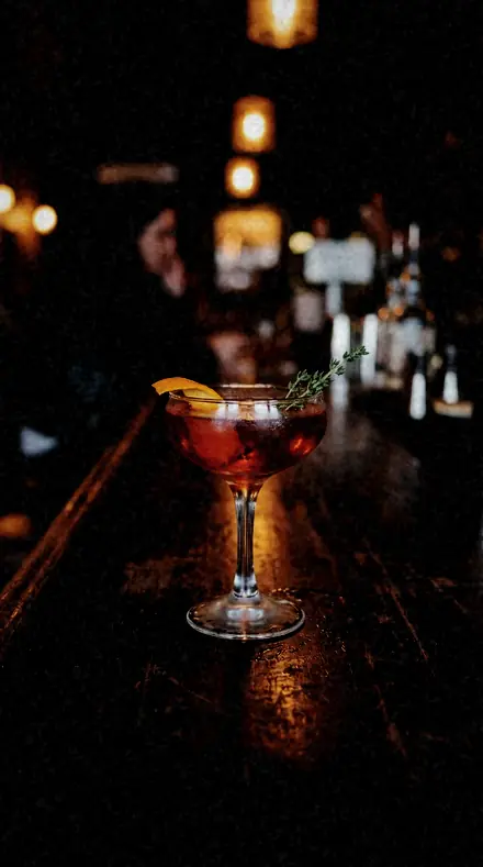 Slow Fade applied to Cocktail bar