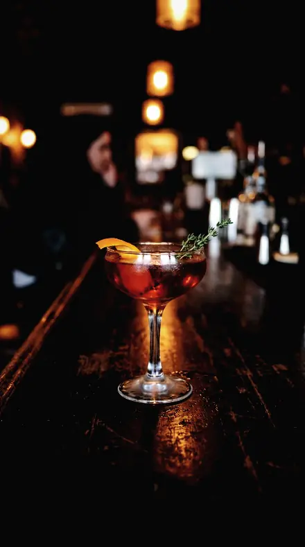 Socket Shade applied to Cocktail bar