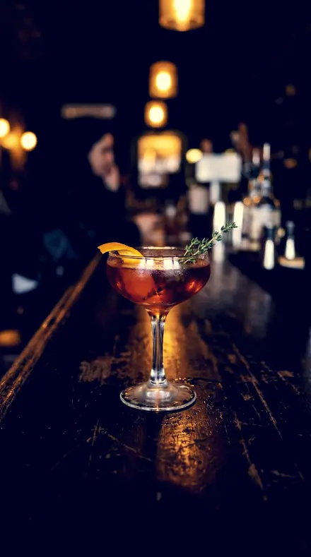 Cut Tone applied to Cocktail bar