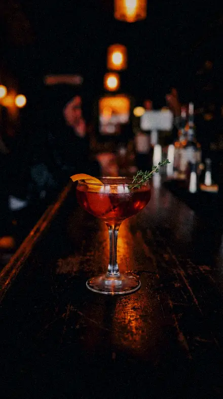 Ice Sphere applied to Cocktail bar