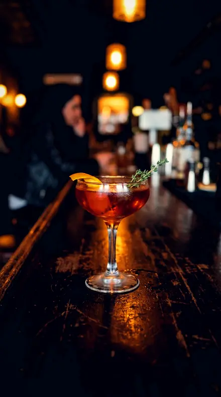 Bramble Top applied to Cocktail bar