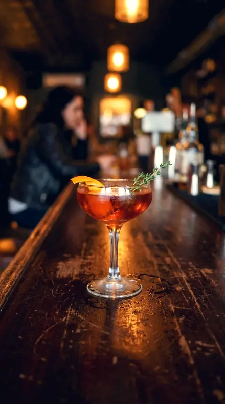 Hay Bale applied to Cocktail bar