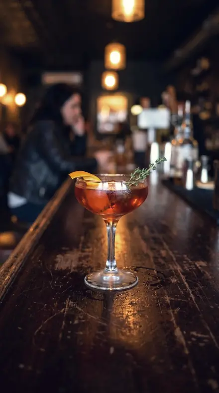 Sheep Fleece applied to Cocktail bar