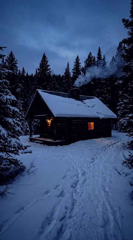 IP-10 Velvet Estate applied to Cabin blue hour