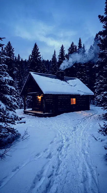 Riven Tone applied to Cabin blue hour