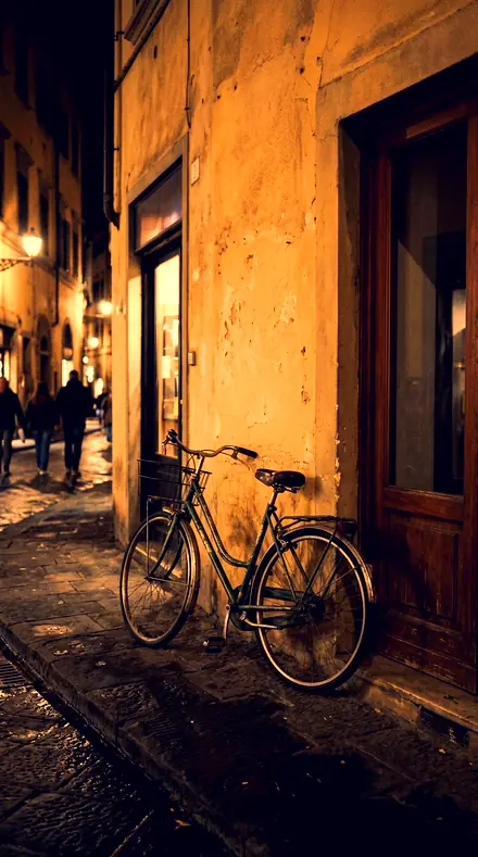 Amber Ceiling applied to Travel 049 bicycle lowlight